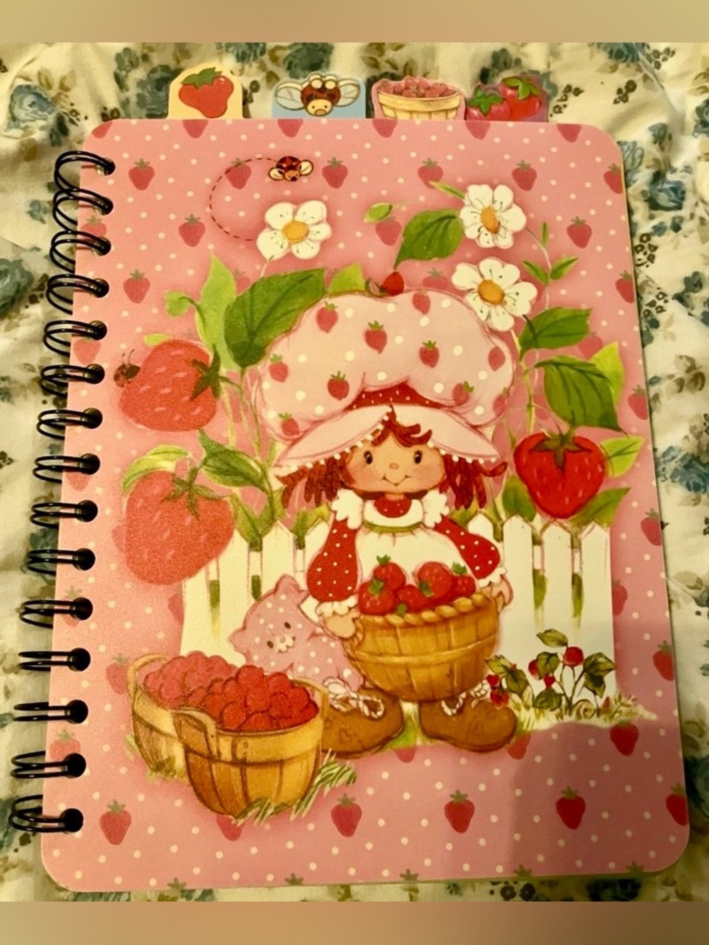 NEW Vintage Inspired Strawberry Shortcake Lined Notebook